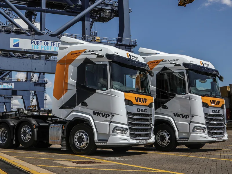 VKVP Haulage adds a further 30 new DAFs to its fleet